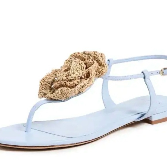 Alexandre Birman Sadie Flower Flat Size 6 #421